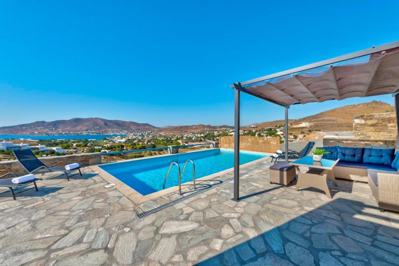 Oceania House With Sea View Villa Posidhonía Dış mekan fotoğraf