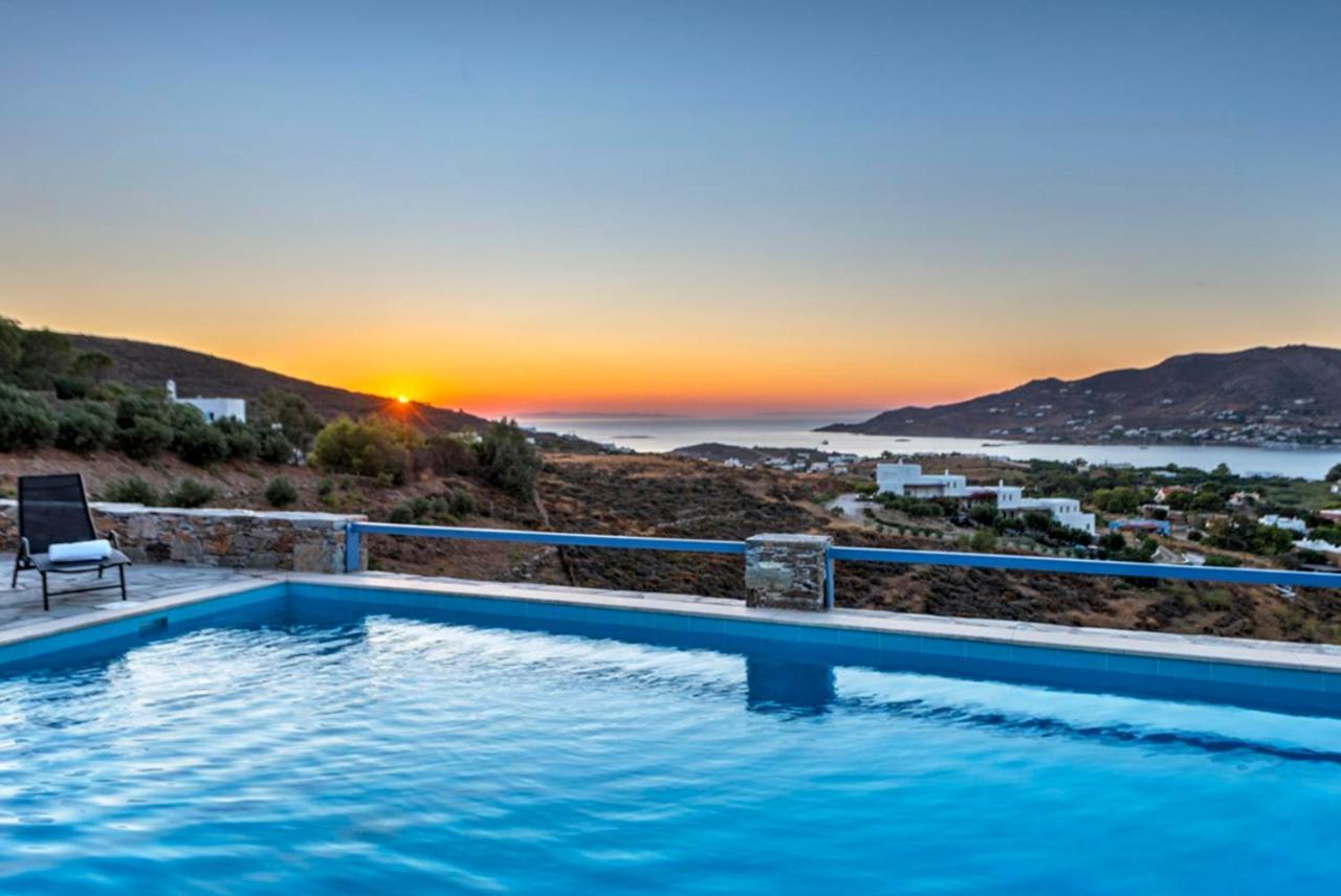 Oceania House With Sea View Villa Posidhonía Dış mekan fotoğraf