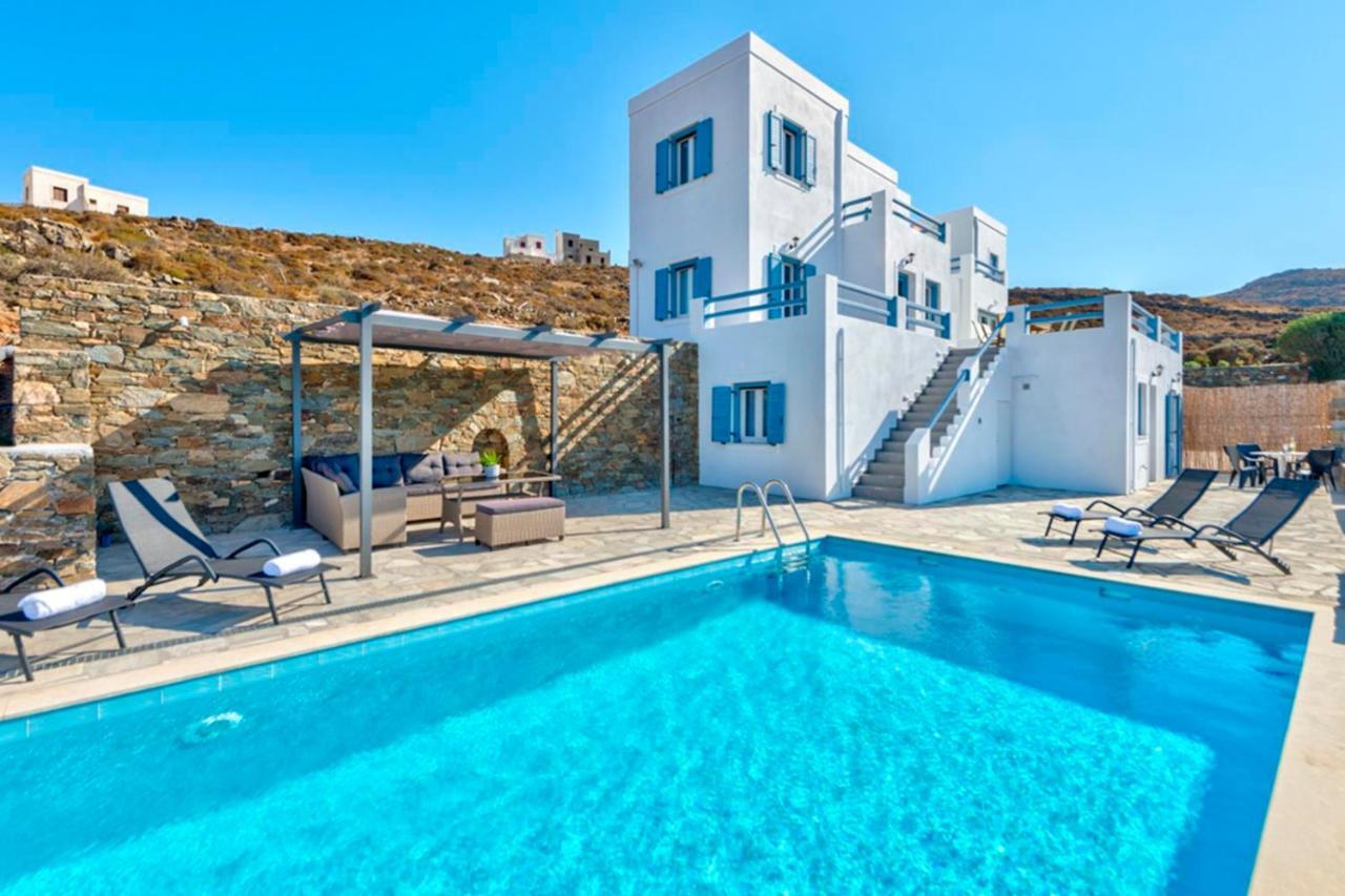 Oceania House With Sea View Villa Posidhonía Dış mekan fotoğraf