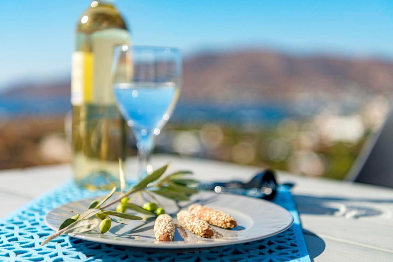Oceania House With Sea View Villa Posidhonía Dış mekan fotoğraf