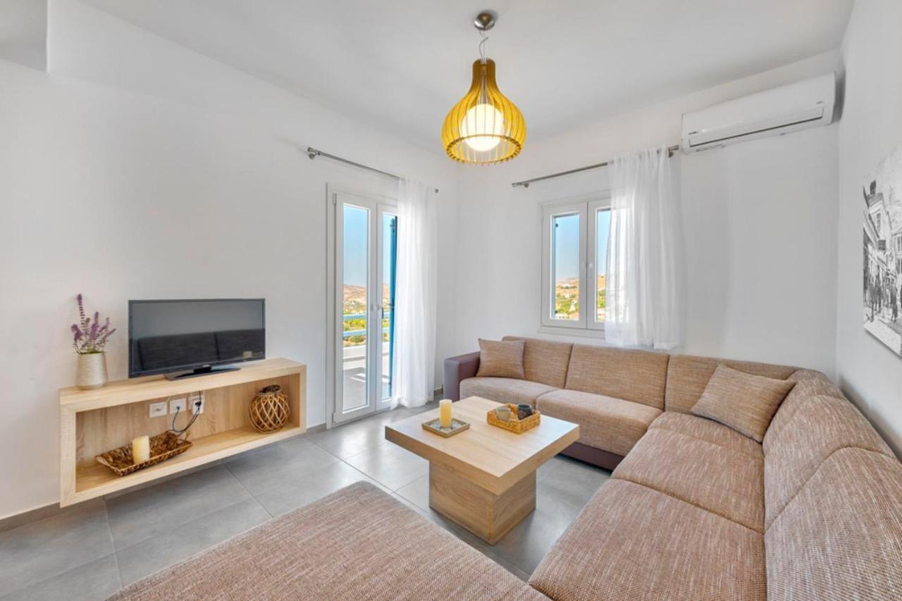 Oceania House With Sea View Villa Posidhonía Dış mekan fotoğraf