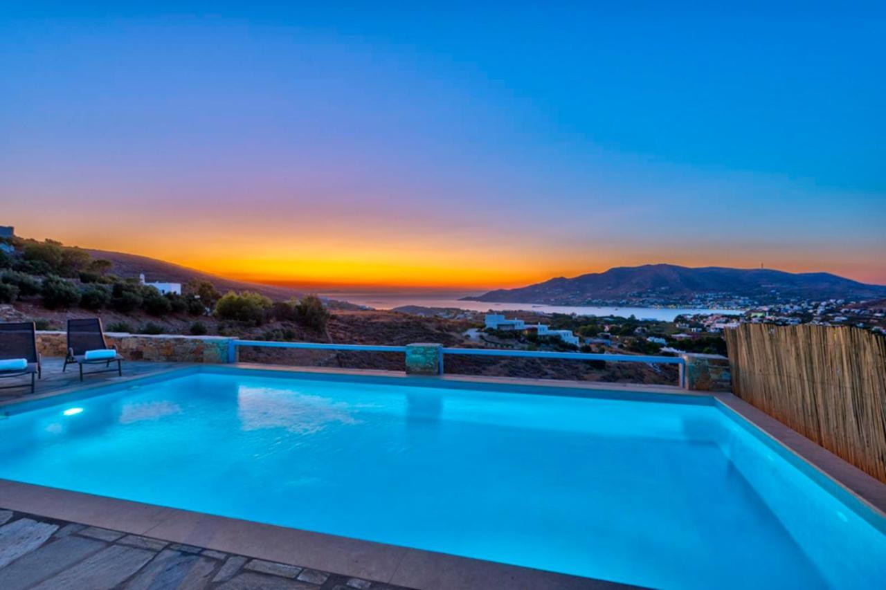 Oceania House With Sea View Villa Posidhonía Dış mekan fotoğraf