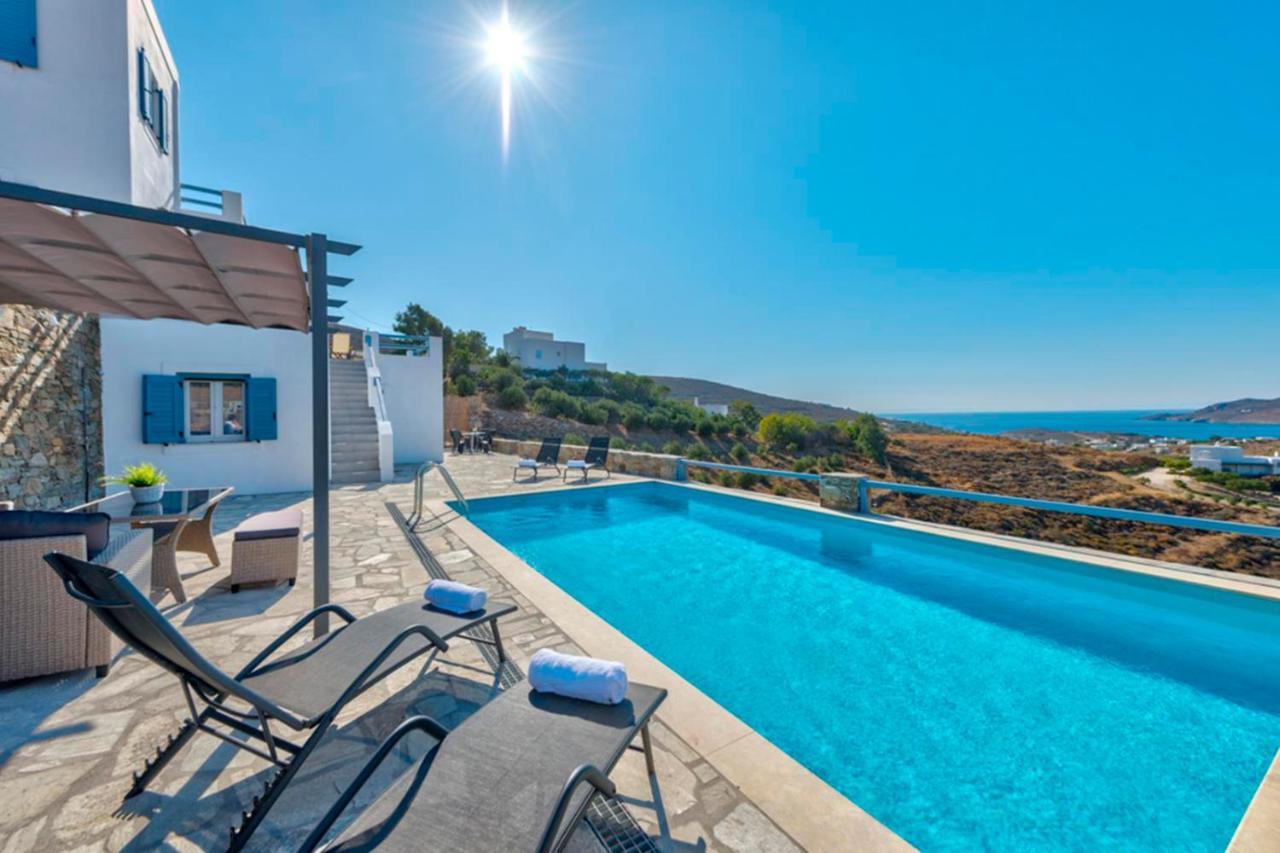 Oceania House With Sea View Villa Posidhonía Dış mekan fotoğraf