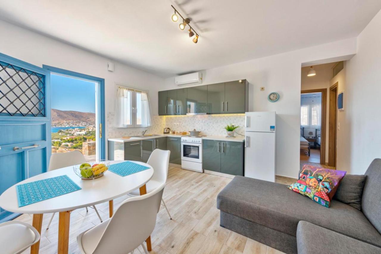 Oceania House With Sea View Villa Posidhonía Dış mekan fotoğraf